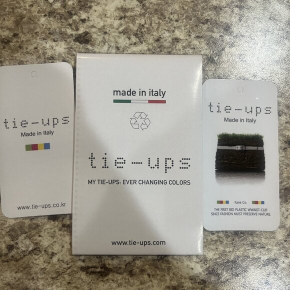 TIE—UPS Neon Purple Belt made In Italy Large New - Picture 6 of 9